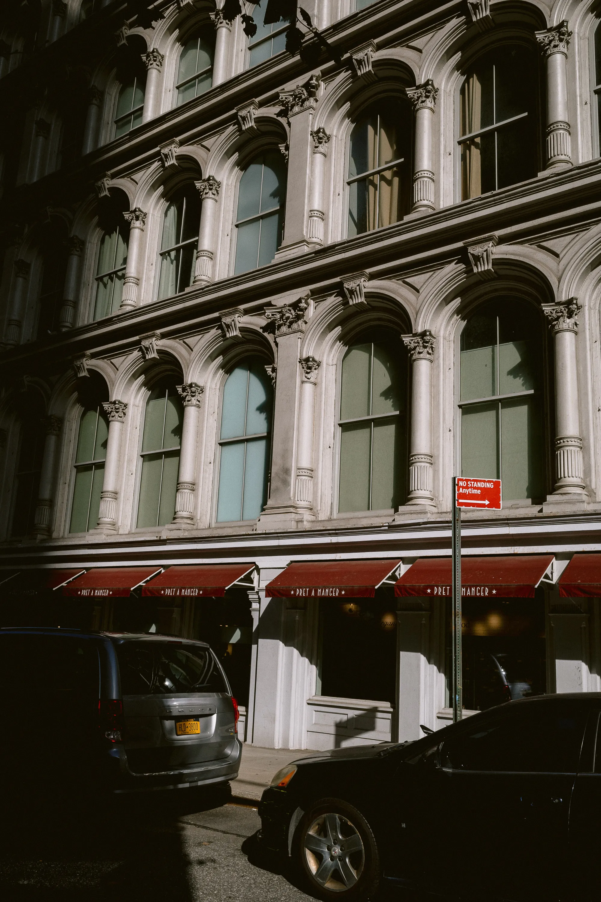 HiddenNYC mood: a cast-iron facade